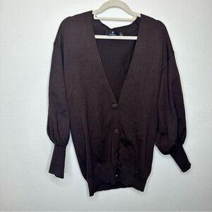Heartbreak Brown Cardigan Size Small